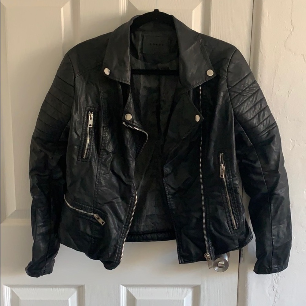 Leather jacket